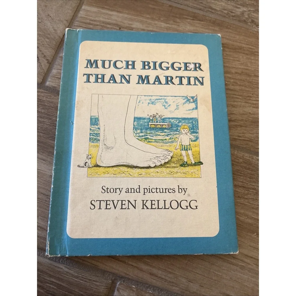 Pied Piper Bks.: Much Bigger Than Martin by Steven‎ Kellogg Hardcover RARE